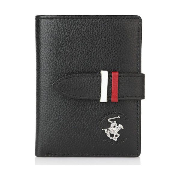 Beverly Hills Polo Club BH-1354 Γυναικείο Πορτοφόλι Καρτοθήκη Μαύρη