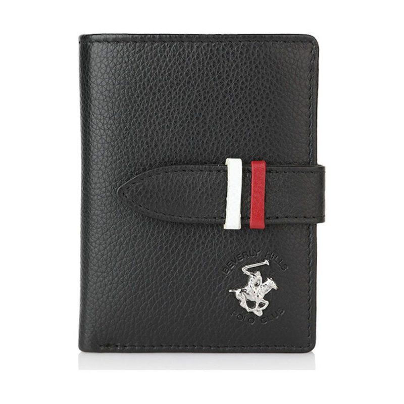 Beverly Hills Polo Club BH-1354 Γυναικείο Πορτοφόλι Καρτοθήκη Μαύρη Beverly hills Polo club
