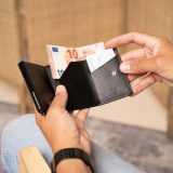 The Chesterfield Brand C08.038000 Card Holder Δερμάτινο Πορτοφόλι Καρτών με RFID Μαύρο 5