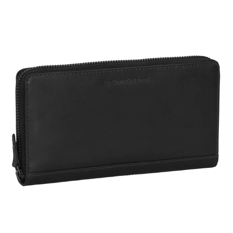 The Chesterfield Brand C08.017600 Δερμάτινο Πορτοφόλι με RFID Μαύρο The Chesterfield