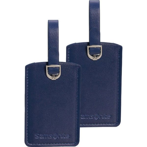 Samsonite Ετικέτες Βαλίτσας 2τμχ 121307-1549 Μπλε