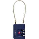 Samsonite 155576-1549 Ta Revol Cablelock 3 Dial TSA Λουκέτο Συνδυασμού Μπλε 1