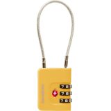 Samsonite 155576-1924 Ta Revol Cablelock 3 Dial TSA Λουκέτο Συνδυασμού Κίτρινο 1