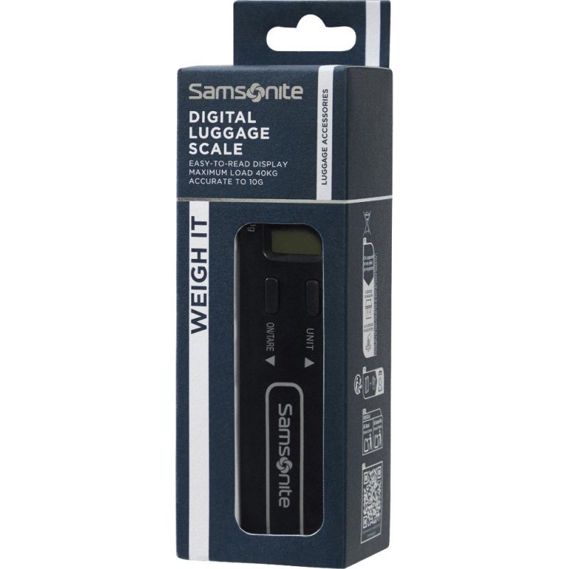 Samsonite 155579-1041 Ta Revolution Digital Luggage Scale Ζυγαριά Αποσκευών Μαύρη Samsonite