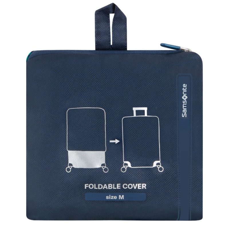 Samsonite 155587-1549 M Κάλυμμα Βαλίτσας / Foldable Luggage Cover Μπλε Samsonite