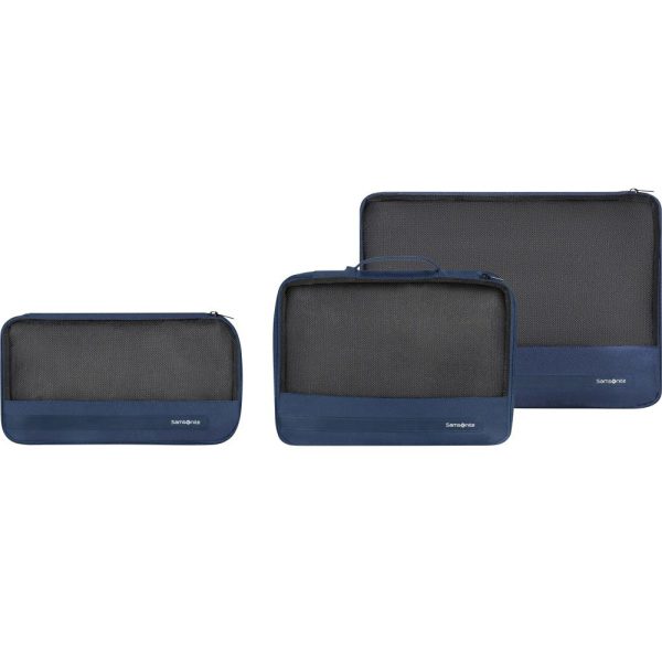 Samsonite 155602-1549 Ta Revolution Set of 3 Packing Cubes Θήκες οργάνωσης Βαλίτσας Μπλε