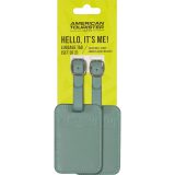 American Tourister 158736-A580 Luggage Tags Ετικέτες Βαλίτσας 2τμχ Πράσινο 1