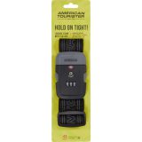 American Tourister 159207-1062 Ιμάντας Βαλίτσας με TSA Lock Μαύρο/Γκρι 1