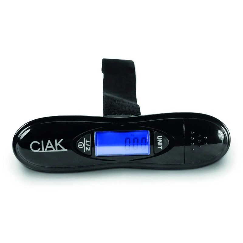 CIAK RONCATO 402.280.01 Digital Luggage Scale Ζυγαριά Αποσκευών Μαύρη CIAK RONCATO