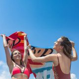 Paul Frank 4946 Πετσέτα Θαλάσσης Microfiber Κόκκινη 3