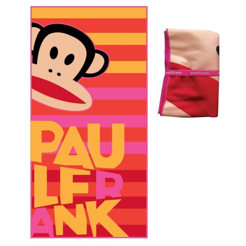 Paul Frank 4946 Πετσέτα Θαλάσσης Microfiber Κόκκινη Paul Frank
