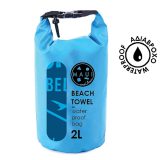 Maui & Sons 4951 Σετ Πετσέτα Σώματος Microfiber Με Αδιάβροχο Τσαντάκι 2L Μπλε 3