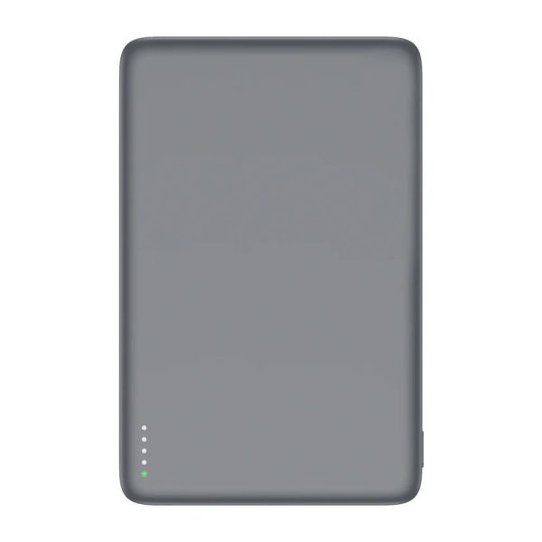 Valenta 588676 Powerbank MagSafe Ultra Slim 5000mAh 15W Γκρι