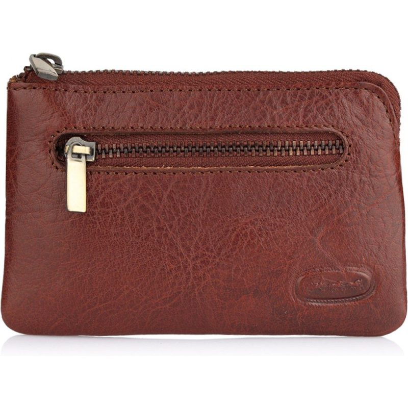 HANSSON Κλειδοθήκη δερμάτινη 6520-52 Καφέ HANSSON WALLET