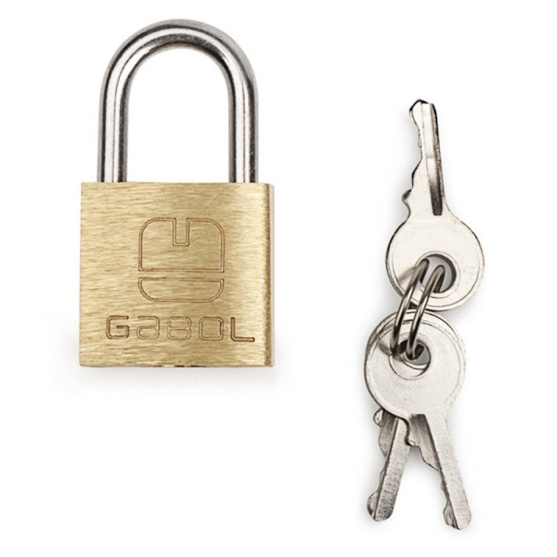 Gabol 800001099 Padlock-Keys Λουκέτα με Κλειδιά 2 σετ Gabol