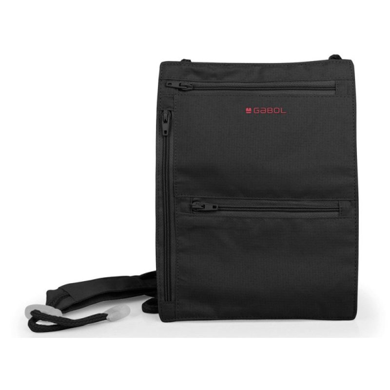 Gabol Cash Carrier Πορτοφόλι Ταξιδίου 800018 Μαύρο Gabol
