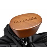 Guy Laroche 8155 Αντιανεμική Ομπρέλα Βροχής Σπαστή Μαύρη 3