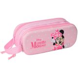 Safta 822551512 3D Minnie Mouse Κασετίνα Διπλή Ροζ 1