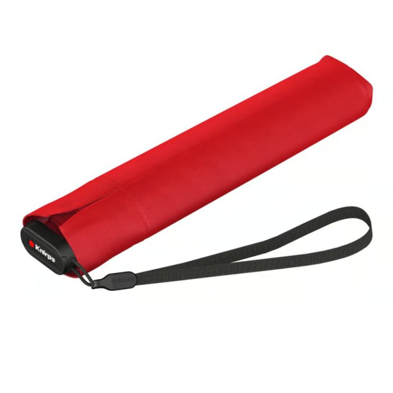 Knirps US.050 Αντιανεμική Ομπρέλα Βροχής Σπαστή Ultra Slim 00501501 Κόκκινη Knirps
