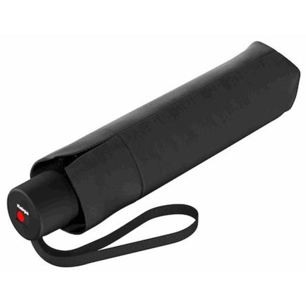 Knirps A.050 Αντιανεμική Ομπρέλα Βροχής Σπαστή 70511000 Μαύρη