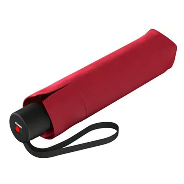 Knirps A.050 Αντιανεμική Ομπρέλα Βροχής Σπαστή 70511502 Κόκκινη/Salsa