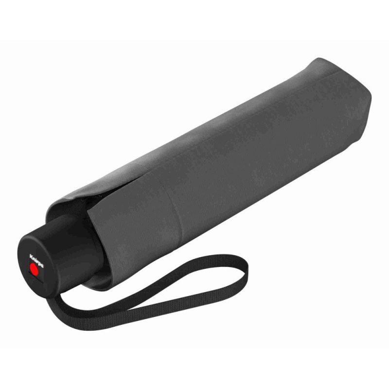 Knirps A.050 Αντιανεμική Ομπρέλα Βροχής Σπαστή 70510800 Σκούρο Γκρι Knirps