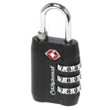 Diplomat ACLOCK3 Λουκέτο Συνδυασμού Μαύρο με TSA 1