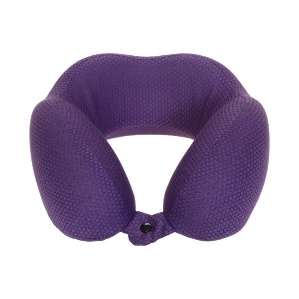 Diplomat ACPIL3 Μαξιλαράκι Ταξιδίου με Memory Foam Μωβ