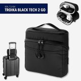 TROIKA BBL72/BK Cable organizer Θήκη για Ηλεκτρονικά Αξεσουάρ Μαύρη 4