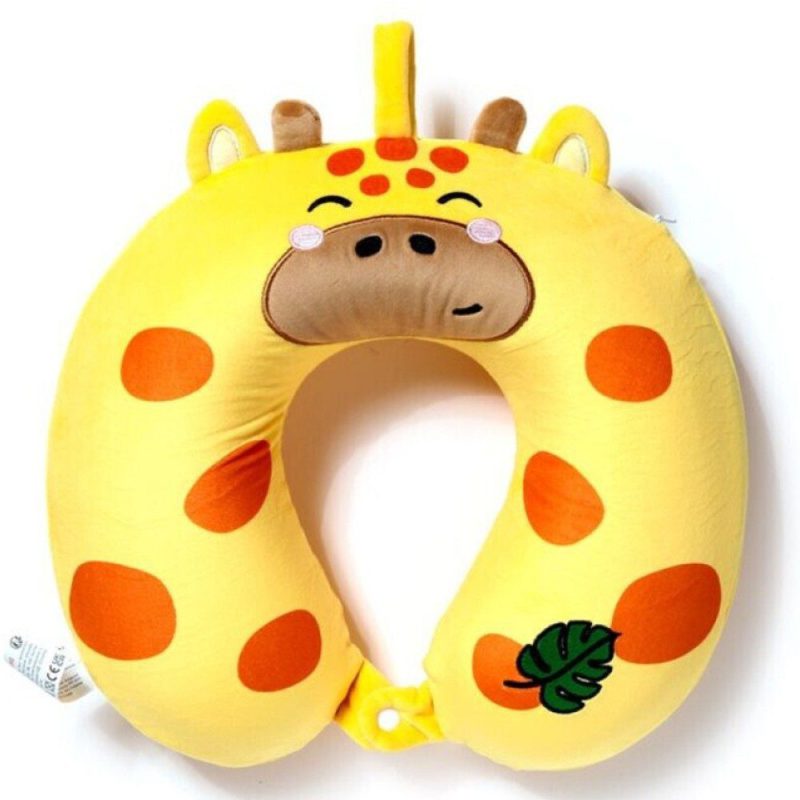 Puckator CUSH409 Μαξιλαράκι Ταξιδίου Raffi the Giraffe Κίτρινο Puckator
