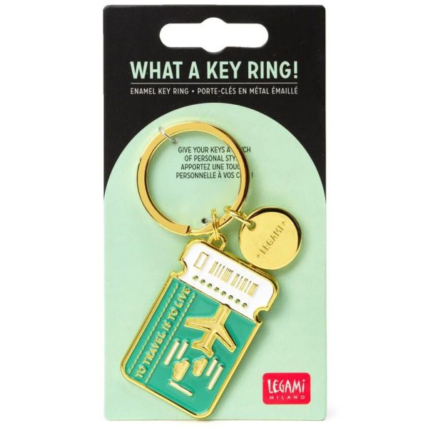 Legami Milano EKR0004 Enamel Key Ring Μπρελόκ