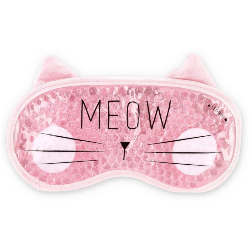 Legami Milano EM0002 Chill Out Μάσκα Ύπνου με Gel Cat Ροζ LEGAMI
