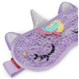 Legami Milano EM0004 Chill Out Μάσκα Ύπνου με Gel Unicorn Λιλά 5