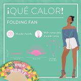 Legami Milano FFAN0006 Dolce Far Niente Βεντάλια Λεμόνια 2
