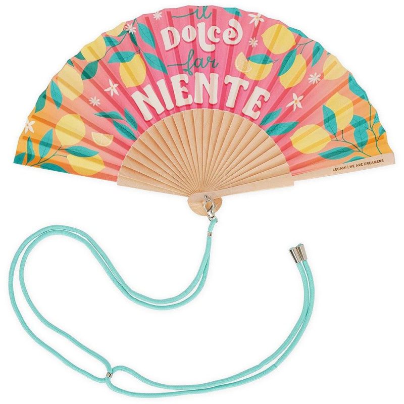 Legami Milano FFAN0006 Dolce Far Niente Βεντάλια Λεμόνια LEGAMI