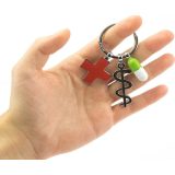 TROIKA KR14-08/CH Keyring Μπρελόκ GET WELL charms 2