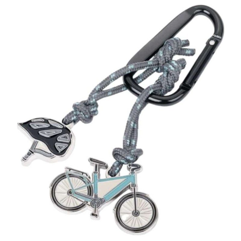 TROIKA KR24-02/BK E-BIKE Keyring Μπρελόκ Ποδήλατο TROIKA