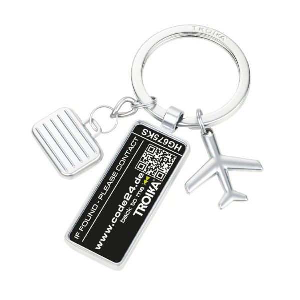 TROIKA KR25-06/MA keychain CODE24 Μπρελόκ με QR