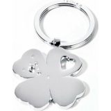 TROIKA KR9-30/CH Keyring Μπρελόκ Clover με Swarovski 1