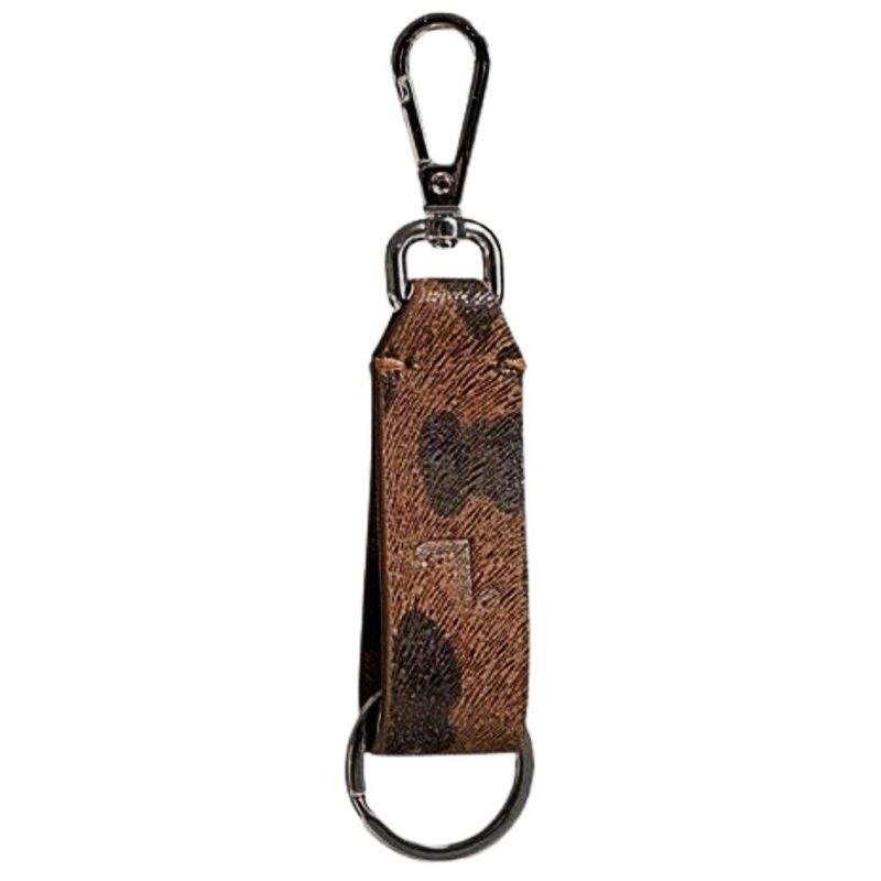 7.Dots Μπρελόκ Δερμάτινο LEOPARD-00-009 Καφέ 7Dots