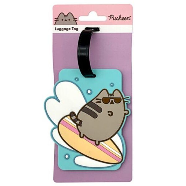 Puckator LUT40 Ετικέτα Βαλίτσας Pusheen the Cat Surfer