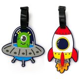 Puckator LUT46 Δύο Ετικέτες Βαλίτσας Space Cadets 3