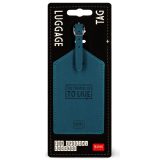 Legami Milano NLUG0002 Luggage Tag Ετικέτα Βαλίτσας Μπλε 1