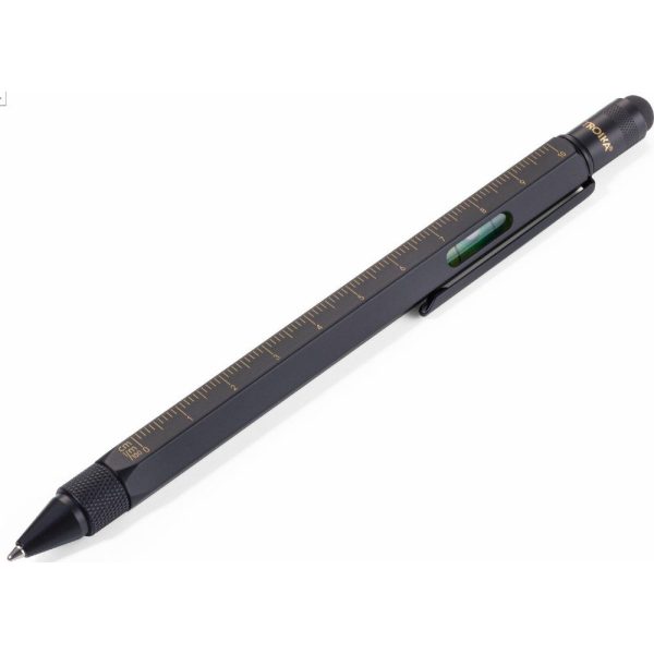 TROIKA PIP20/BG Construction Ballpoint Pen Στυλό Ballpoint Μαύρο