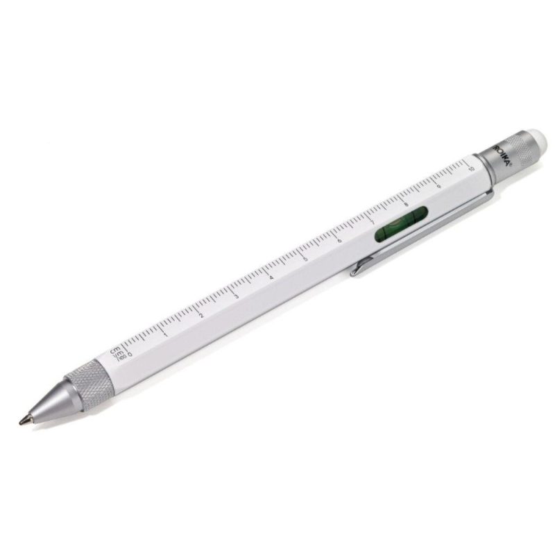 TROIKA PIP20/SI Construction Ballpoint Pen Στυλό Ballpoint Ασημί TROIKA