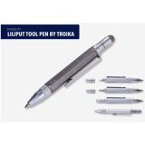 Troika PIP25/TI Multitasking Liliput Construction Mini Στυλό Ballpoint Γκρι 2