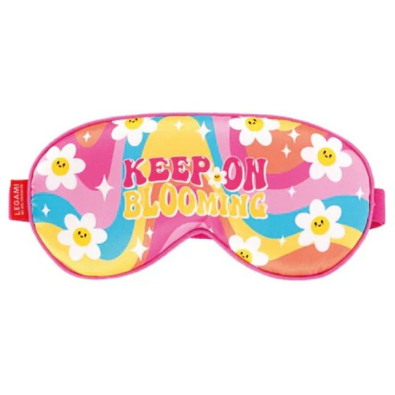 Legami Milano SEM0006 Sleep Eye Mask Keep-On Blooming Μάσκα Ύπνου Ροζ LEGAMI