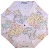 Legami Milano UMB0003 Travel Ομπρέλα Βροχής Σπαστή Χάρτης 2