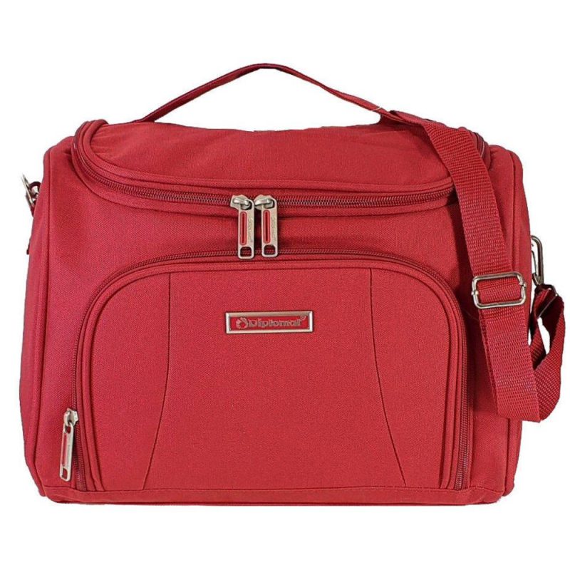 Diplomat ZC444-V32 Γυναικείο Νεσεσέρ Κόκκινο DIPLOMAT