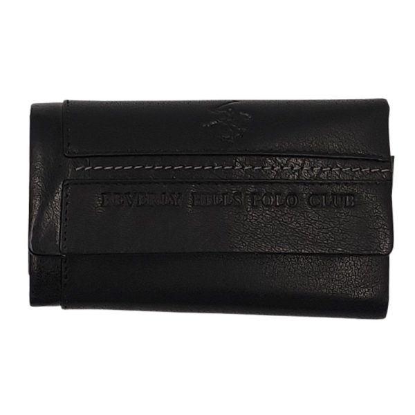 Beverly Hills Polo Club BH-1567 Δέρμα Κλειδοθήκη για 12 κλειδιά μαύρη